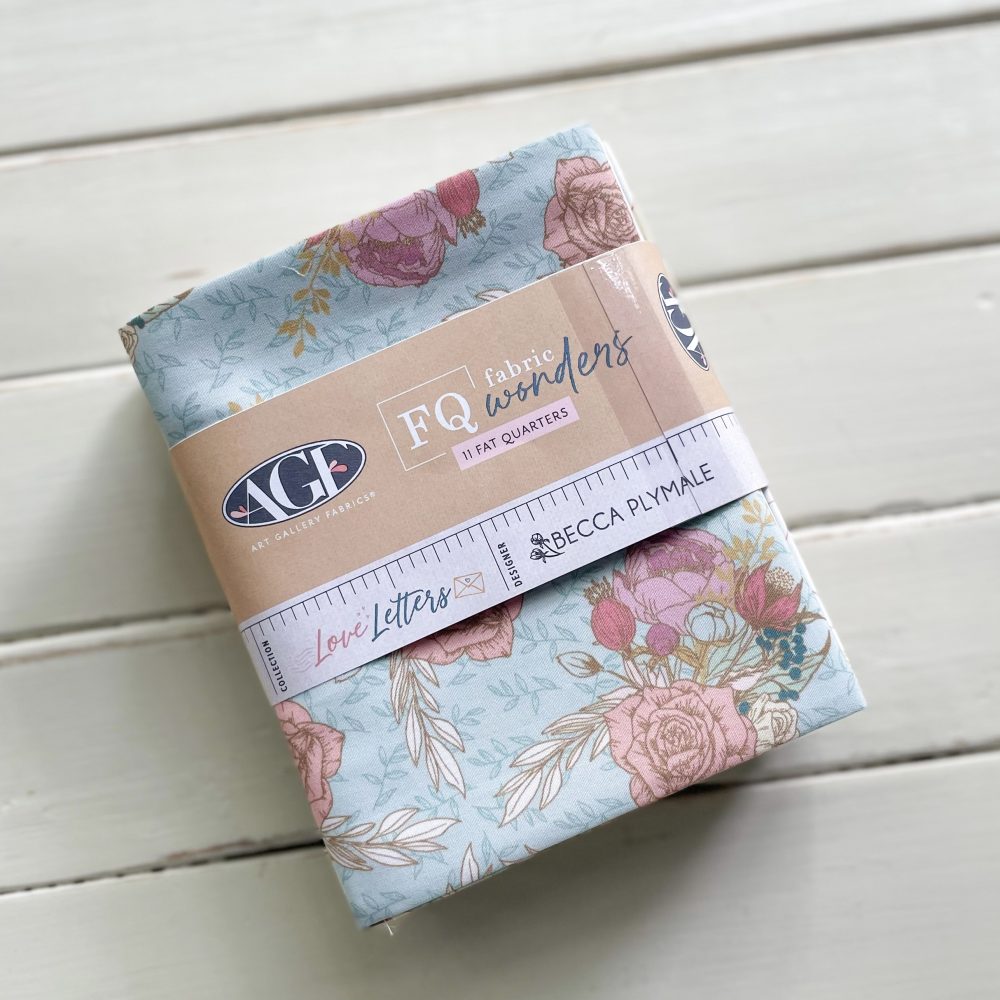 Art Gallery Fabrics Love Letters by Becca Plymale Fat Quarter Bundle-11 Fat Quarters