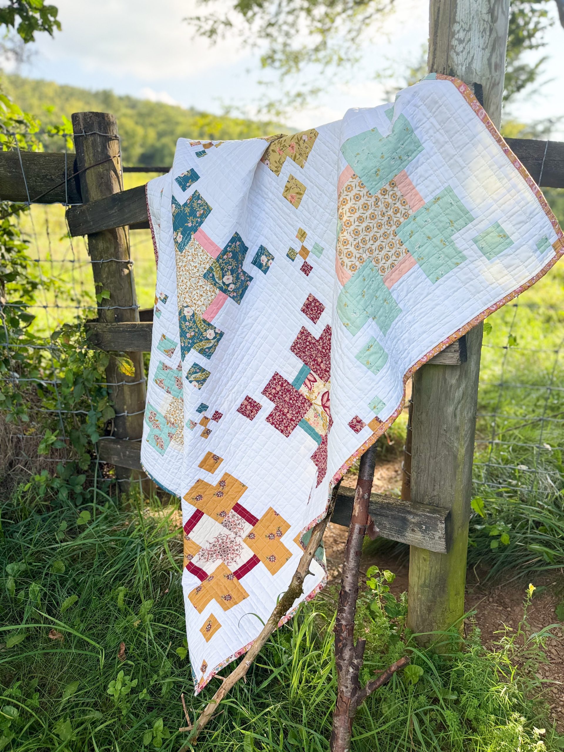 Prairie Memories drape close up at Bear Den